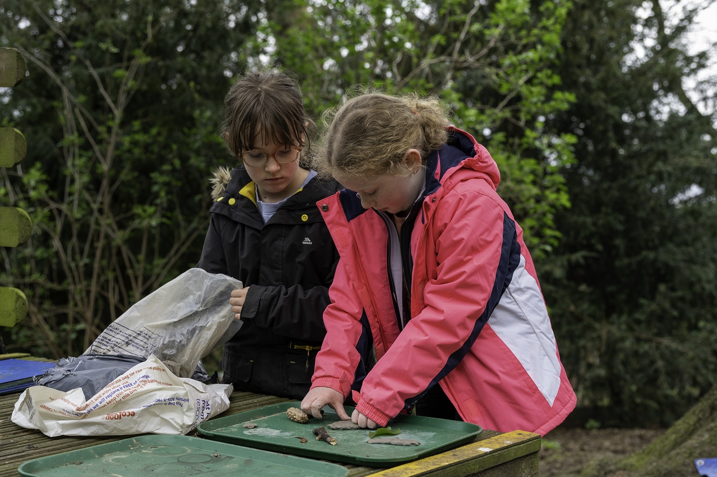 HWP ranger Jasper with prop skull IMAGE: Allie McGregor